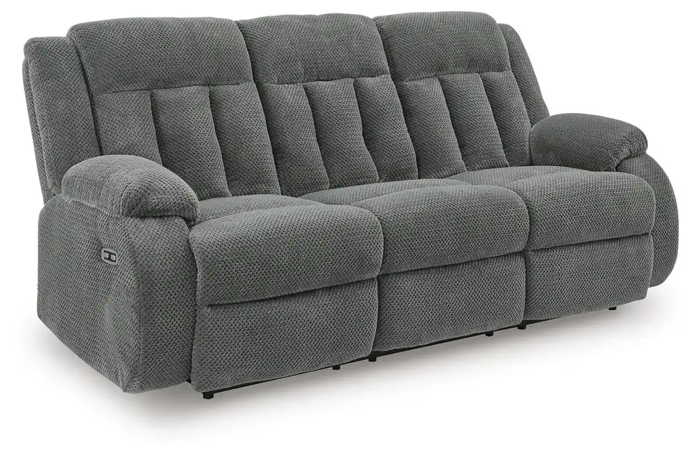 Observation Power Reclining Sofa with Drop Down Table - Ashley Furniture
