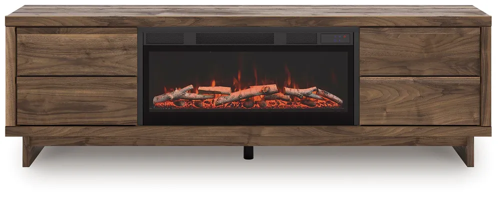 Zadilyn 72" TV Stand with Electric Fireplace - Ashley Furniture