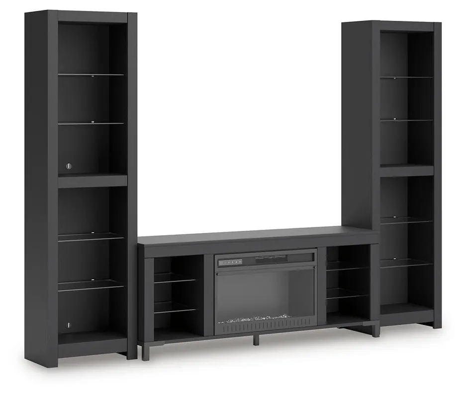 Cayberry Entertainment Center with Electric Fireplace - Ashley Furniture