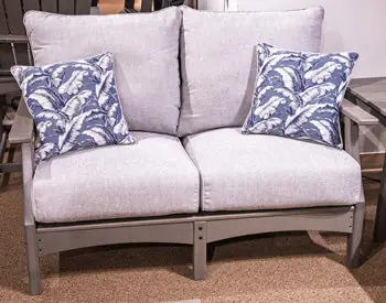 Cove Beach Outdoor Loveseat with Cushion - Ashley Furniture