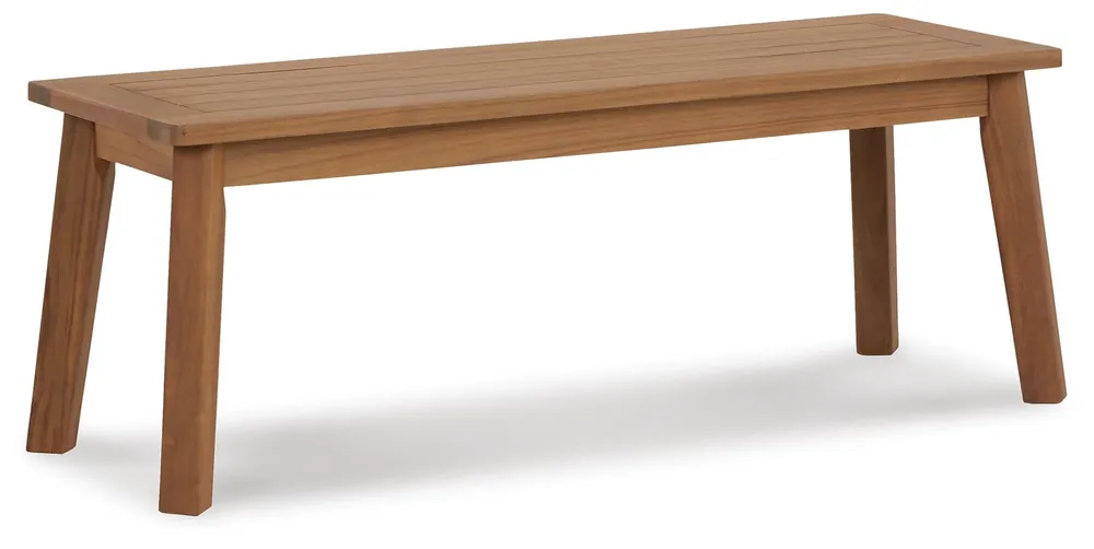 Janiyah Outdoor Dining Bench - Ashley Furniture