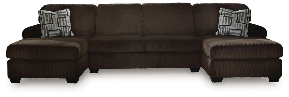 Kimlee Sectional with Double Chaise - Ashley Furniture
