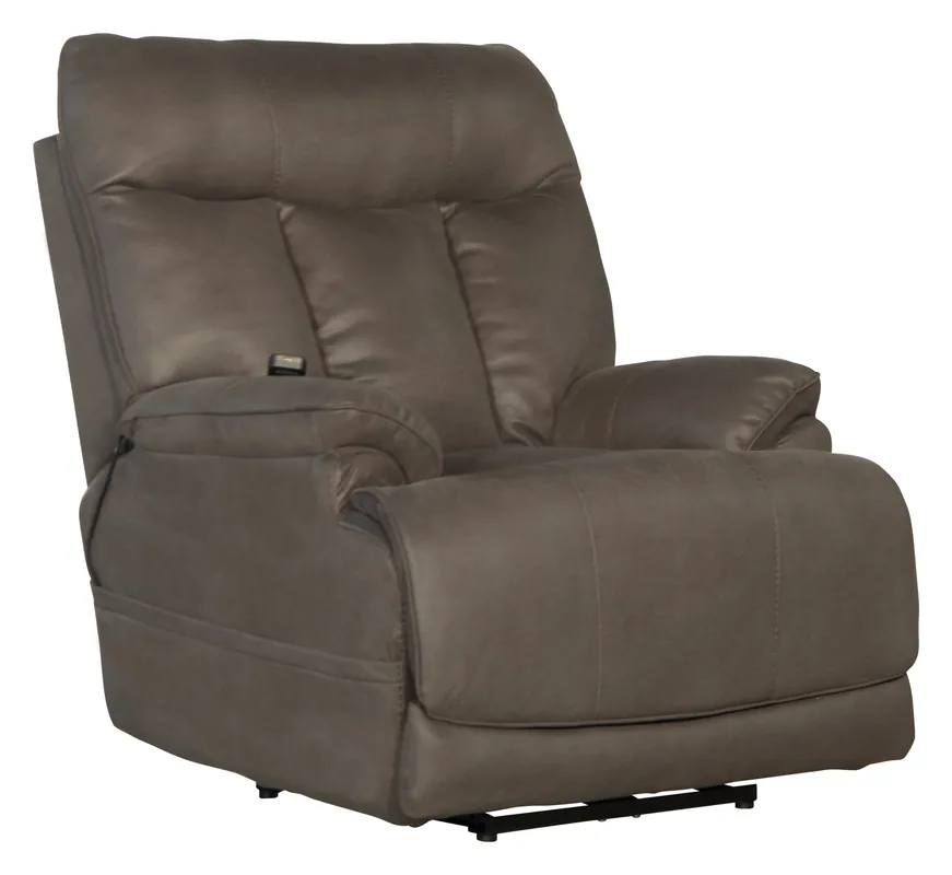 Anders Pwr Headrest/Lumbar Pwr Lay Flat Rec w/Heat & Msg & Ext Ott - Catnapper
