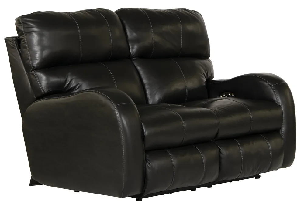 Angelo Power Headrest Power LayFlat Reclining Loveseat - Catnapper