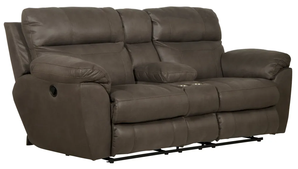 Atlas Reclining Console Loveseat - Catnapper