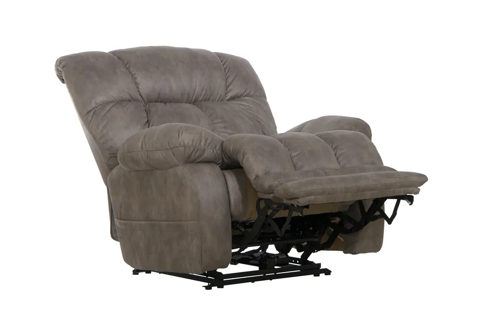 Dawkins Power Lay Flat Recl w/Oversize Xtra Comfort Ottoman - Catnapper