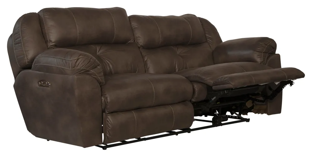 Ferrington Power Headrest Power Lay Flat Reclining Sofa - Catnapper