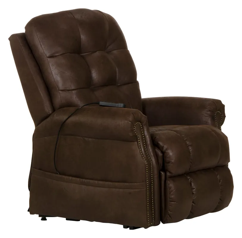 Ramsey Pwr Lift Lay Flat Recliner w/ Heat & Massage - Catnapper
