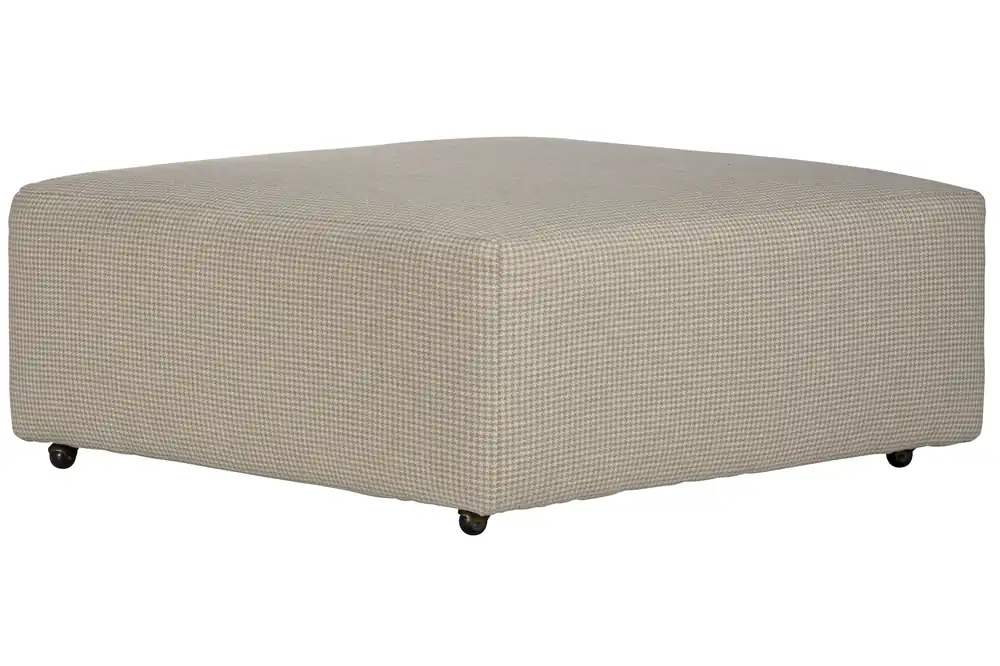 Searsport Castered Cocktail Ottoman - Catnapper