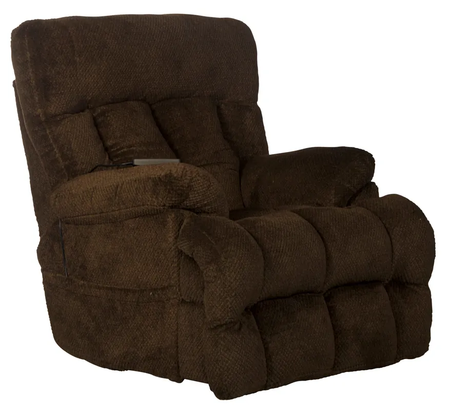 Sterling Pwr Headrest/Lumbar Pwr Lay Flat Recliner w/Heat & Massage - Catnapper