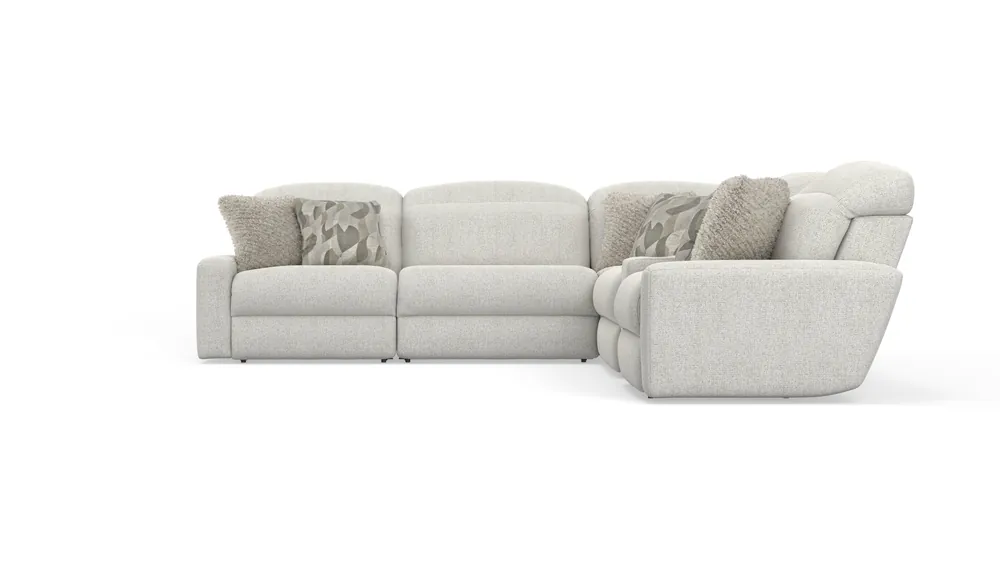 Terrence Power Adjustable Headrest Power Armless Recliner - Catnapper