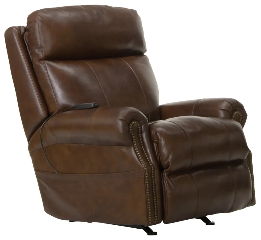 Vito Power Headrest Power Rocker Recl w/CR3 Heat/Massage/Lumbar - Catnapper