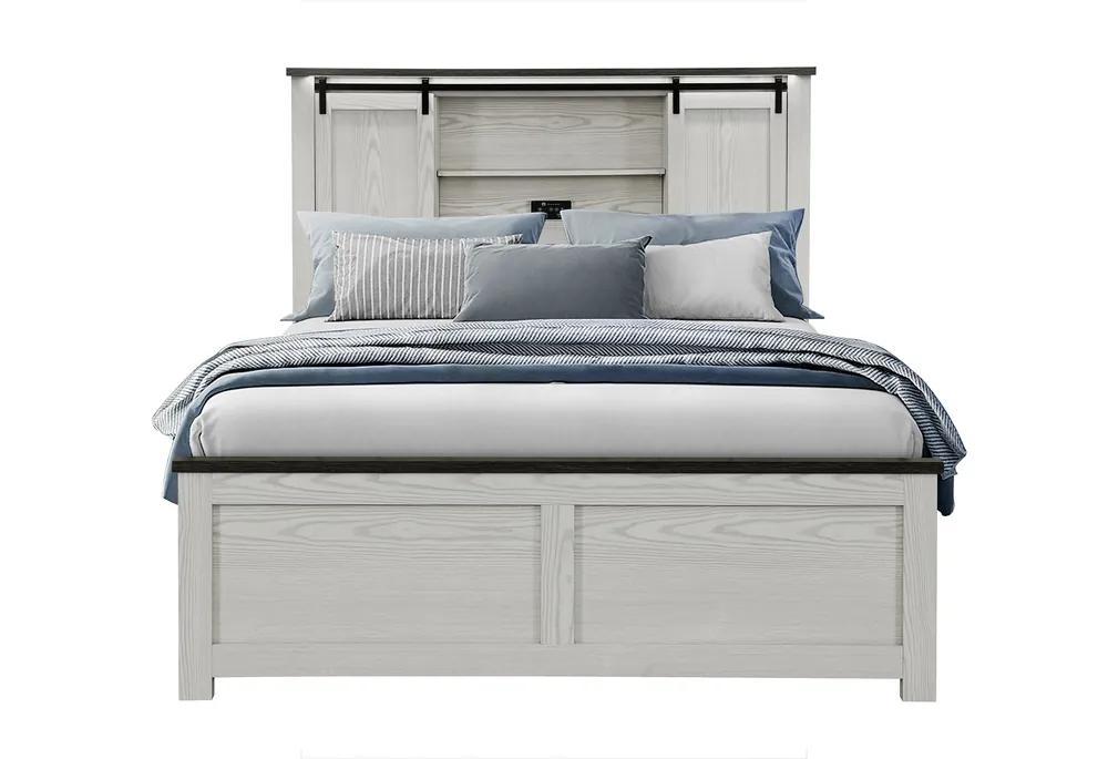 AVA BEIGE FULL BED - Global Furniture USA