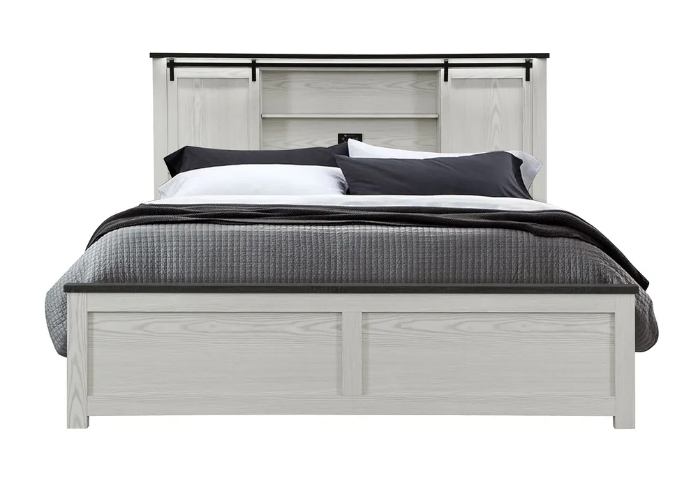 AVA BEIGE KING BED - Global Furniture USA