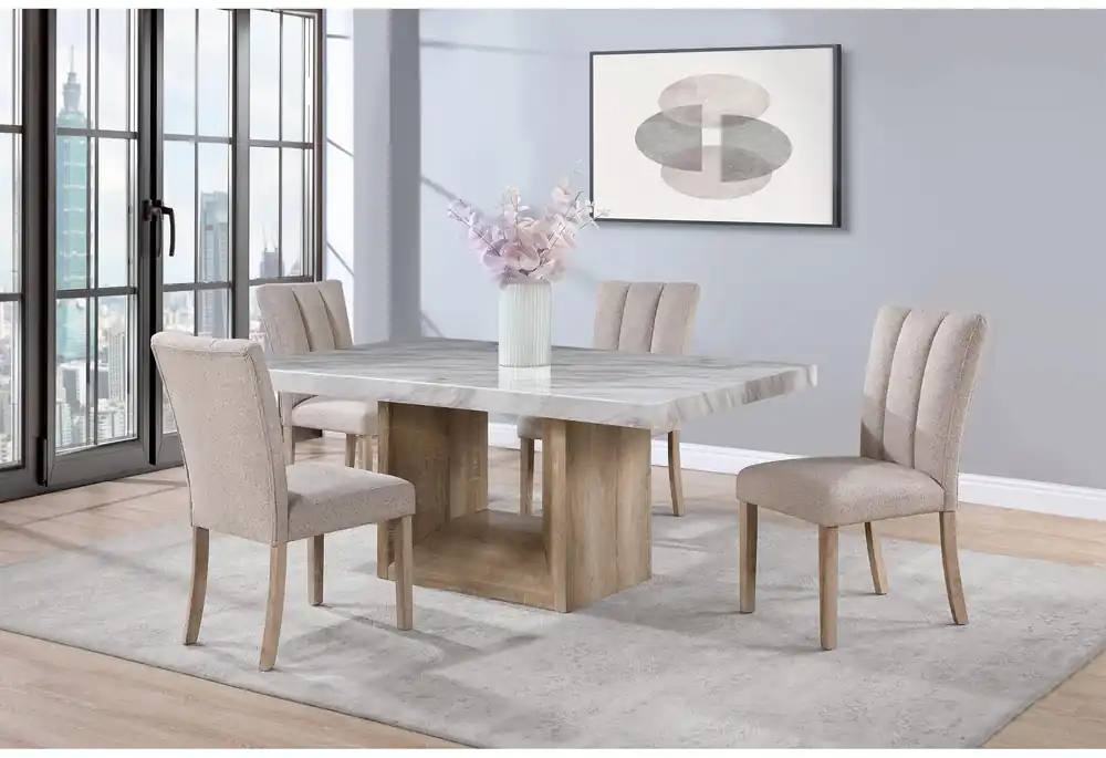 D02 NATURAL DINING TABLE - Global Furniture USA