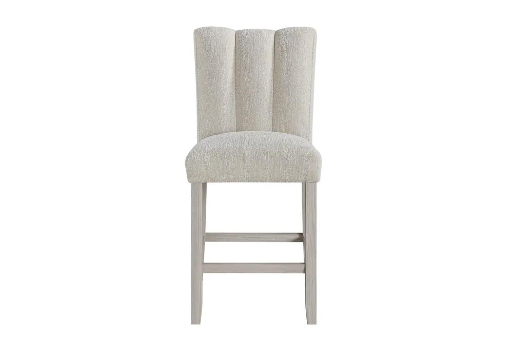 D06 BEIGE BAR STOOL KIT OF 2 - Global Furniture USA