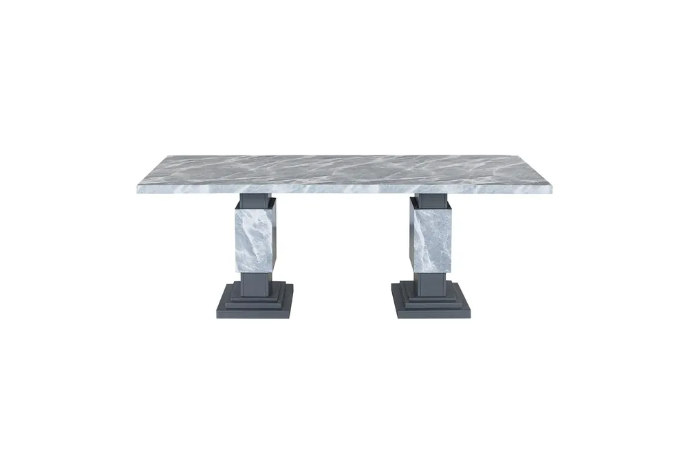 D1212 GREY DINING TABLE - Global Furniture USA