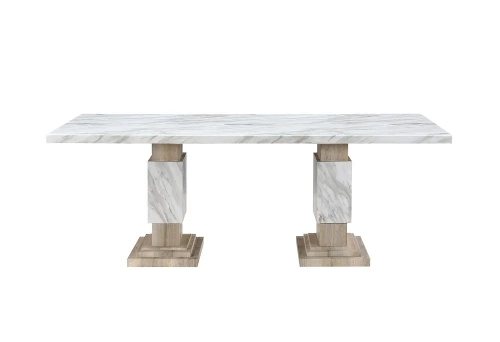 D12 Natural Dining Table - Global Furniture USA