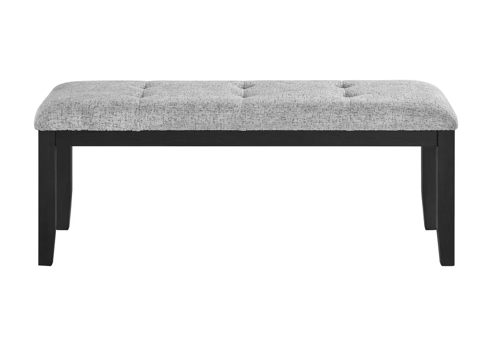 D1319 LT GREY BENCH - Global Furniture USA
