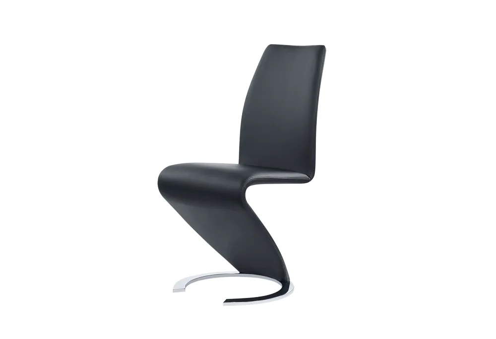 D9002 BLACK DINING CHAIR - Global Furniture USA