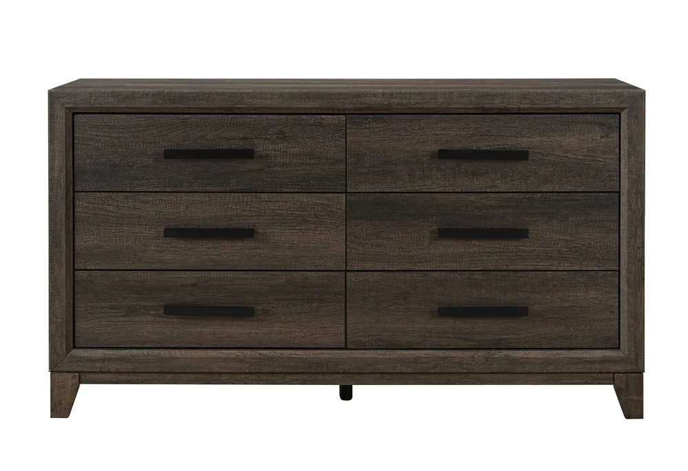 HARMONY BROWN DRESSER - Global Furniture USA