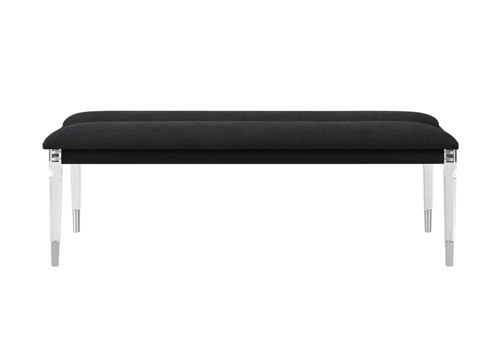 LANDO BLACK BEDROOM ACCESSORY - Global Furniture USA