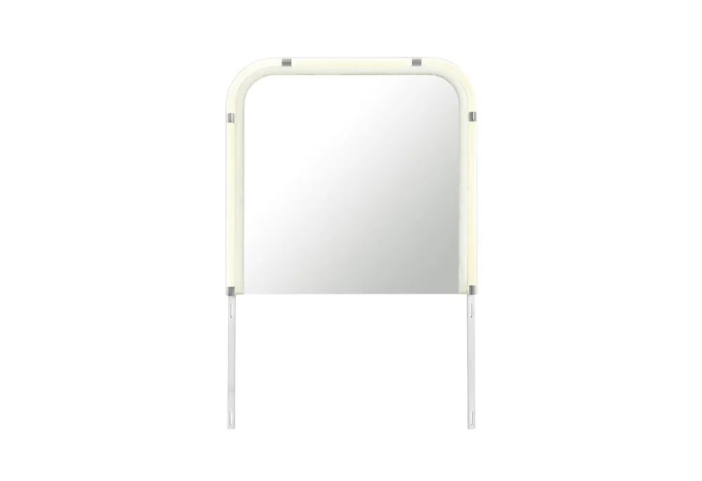 LYRA BEIGE MIRROR WITH LED - Global Furniture USA
