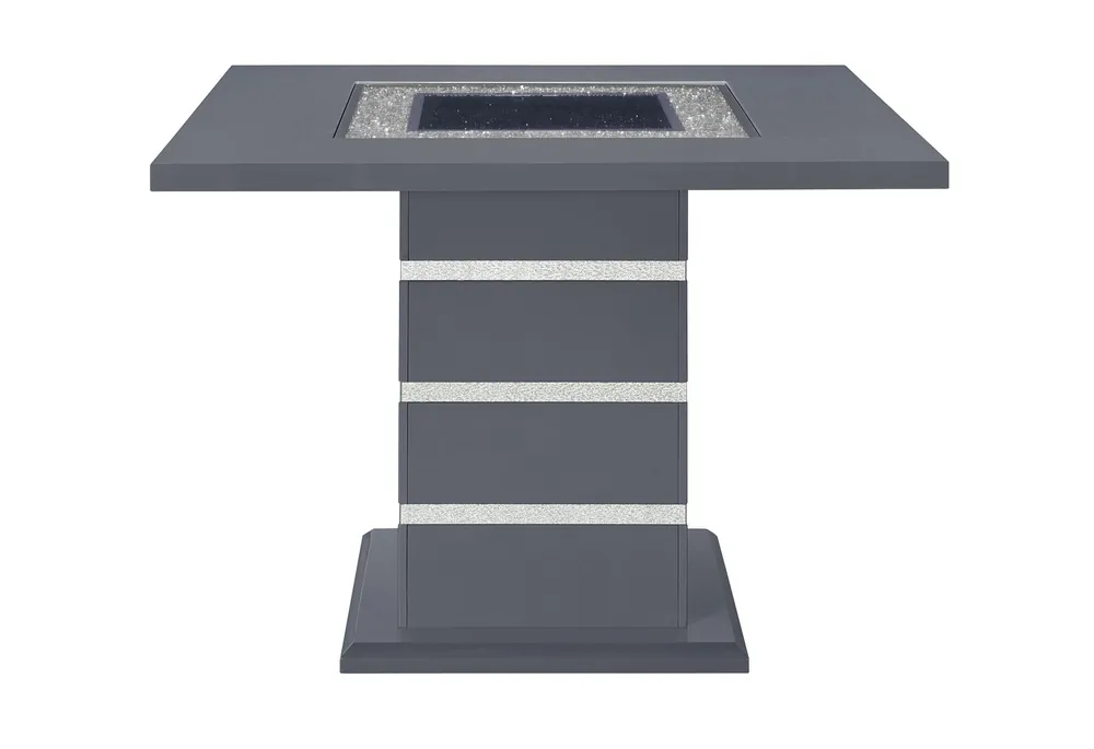 MONACO DARK GREY BAR TABLE - Global Furniture USA
