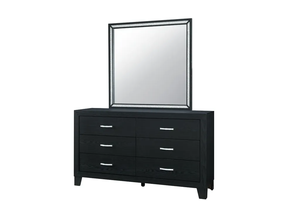 REID BLACK DRESSER - Global Furniture USA