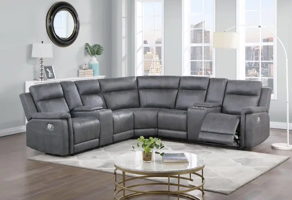 U1797 GREIGE SECTIONAL - Global Furniture USA