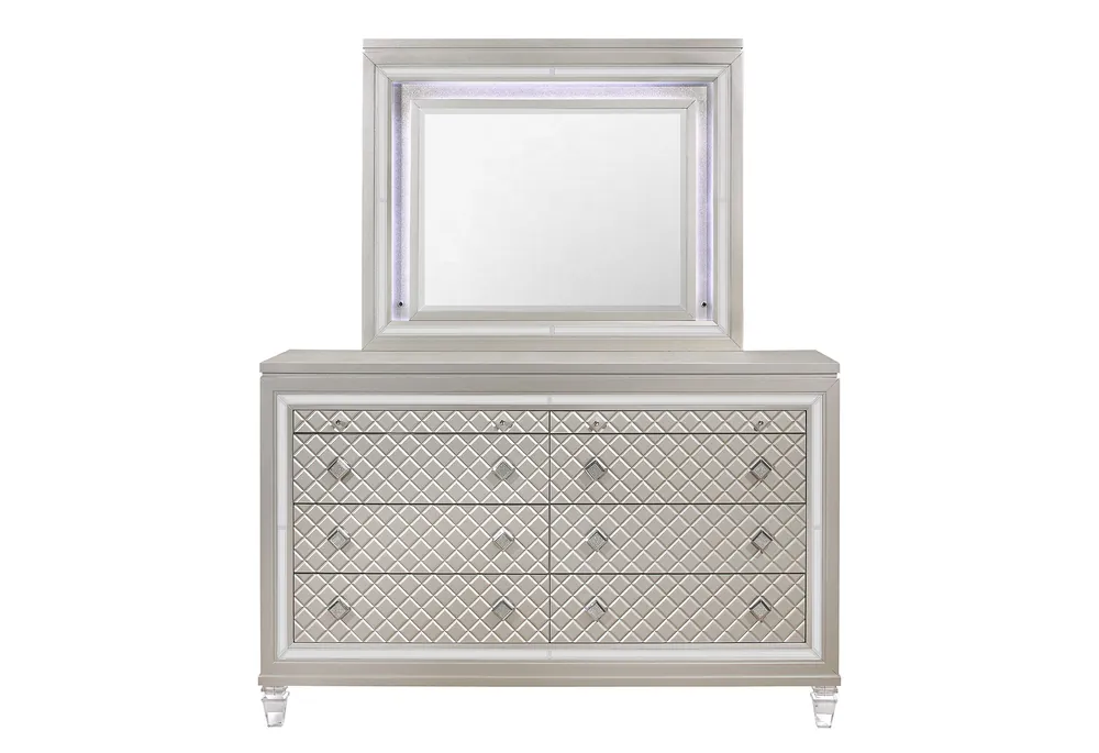 PARIS CHAMPAGNE DRESSER - Global Furniture USA