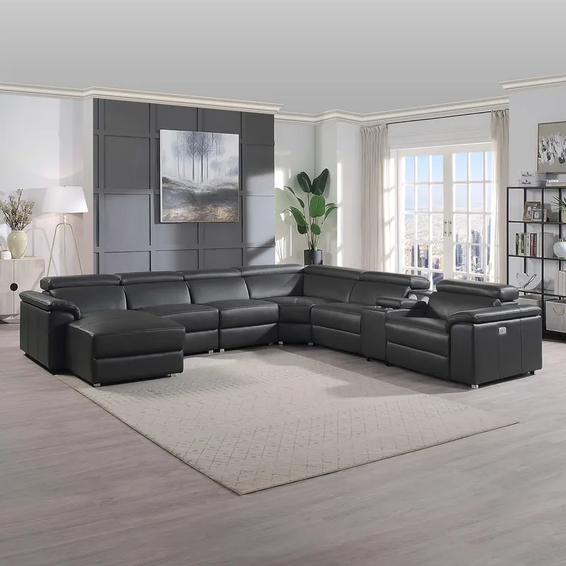 SEC8044 RIGHT/LEFT RECLINING CORNER SECTIONAL - Artisan Design Furniture