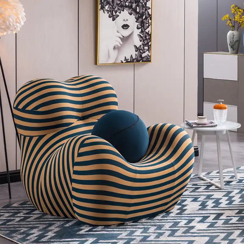 C61 BARREL CHAIR WITH OTTOMAN - Artisan Design Furniture