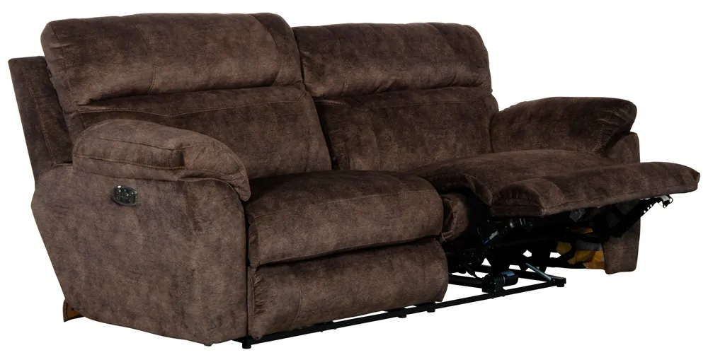Sedona Power Headrest w/Lumbar Lay Flat Reclining Sofa - Catnapper