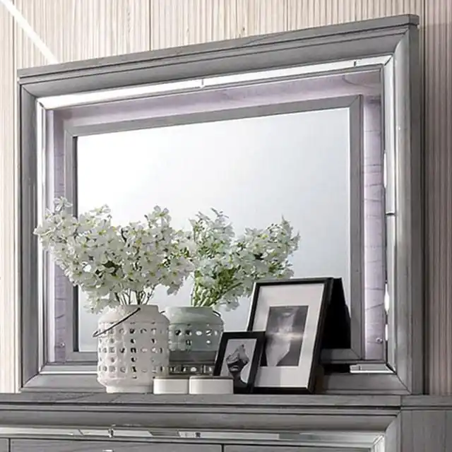 Alanis Light Gray Mirror - FOA East