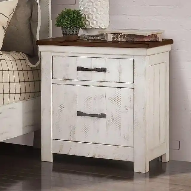 ALYSON Night Stand w/ USB Plug - FOA East