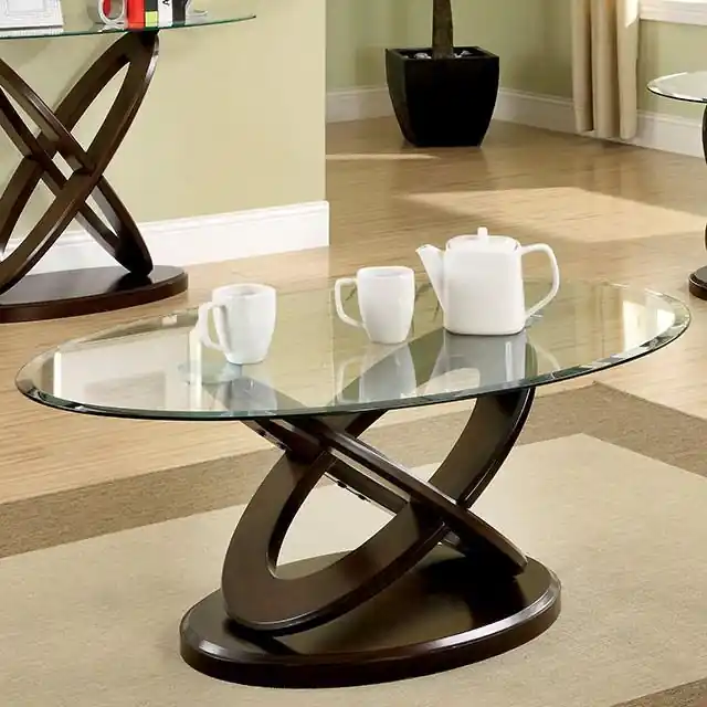 Atwood II Dark Walnut Coffee Table - FOA East