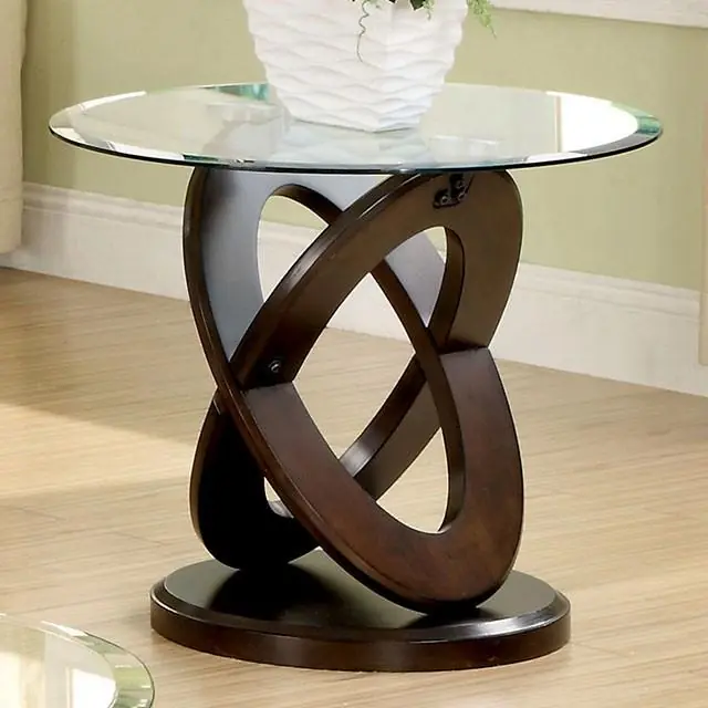 Atwood II Dark Walnut End Table - FOA East