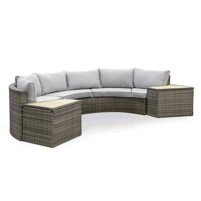 Barbuda 6 Pc. Sectional Sofa w/ 2 End Tables - FOA East