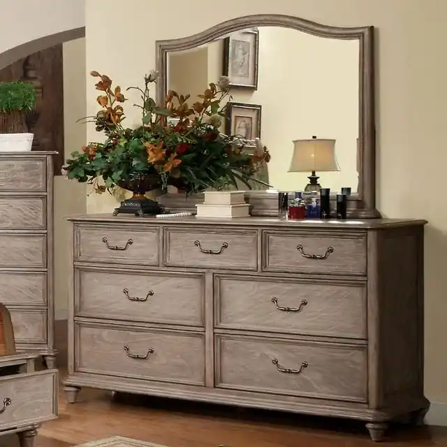 BELGRADE I Rustic Natural Tone Dresser - FOA East