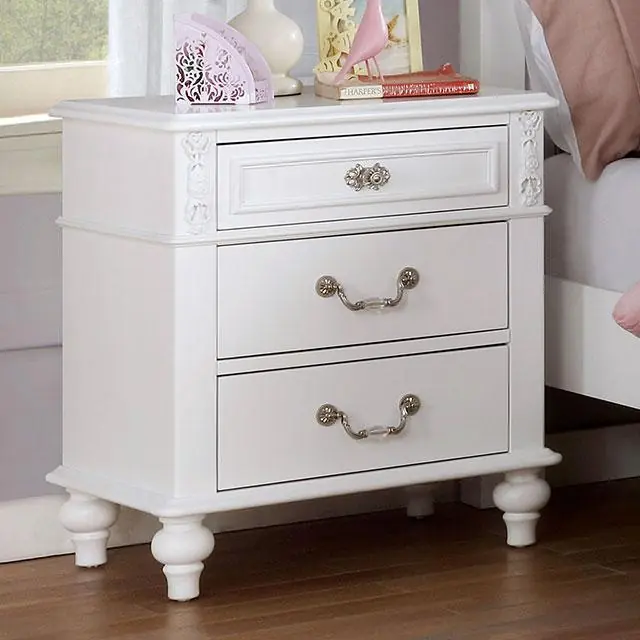 BELVA Night Stand w/ USB Outlet - FOA East