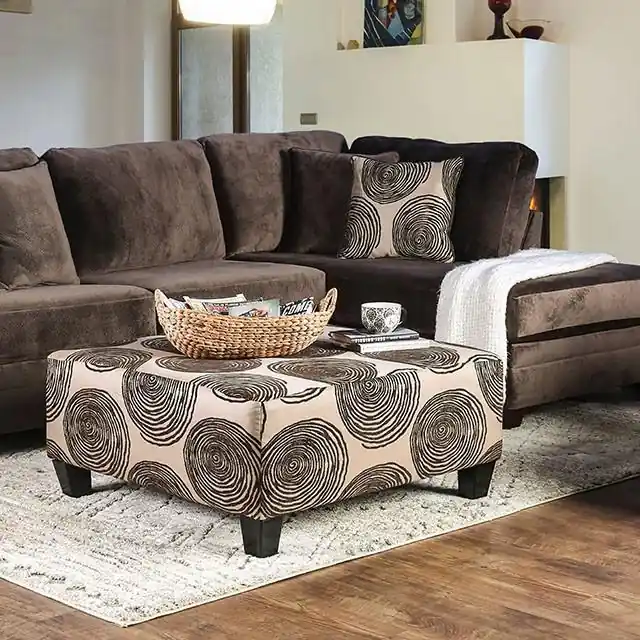 Bonaventura Brown Sectional - FOA East