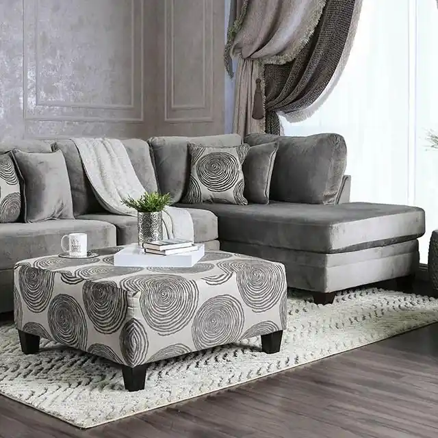 Bonaventura Gray Sectional - FOA East
