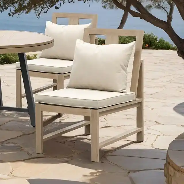 Bordeaux Armless Chair (2/CTN) - FOA East