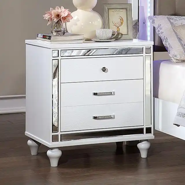 BRACHIUM Night Stand, White - FOA East