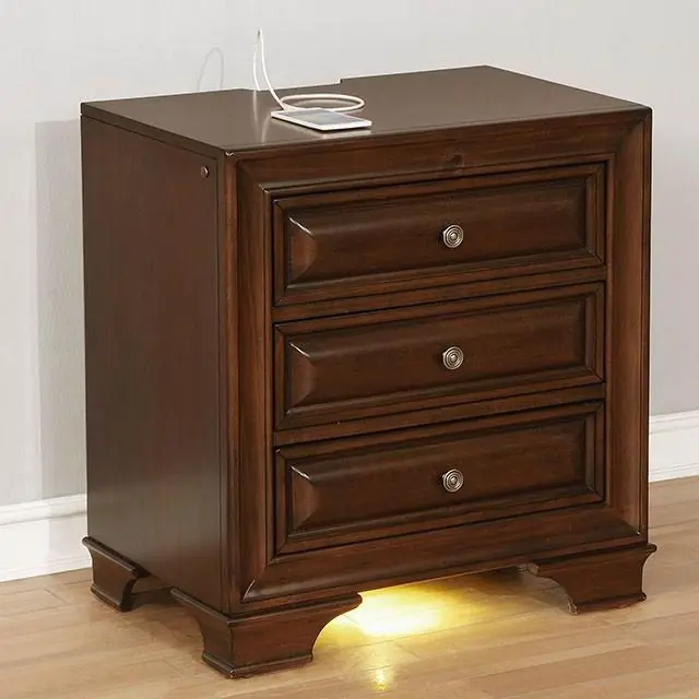 Brandt Brown Cherry Night Stand - FOA East