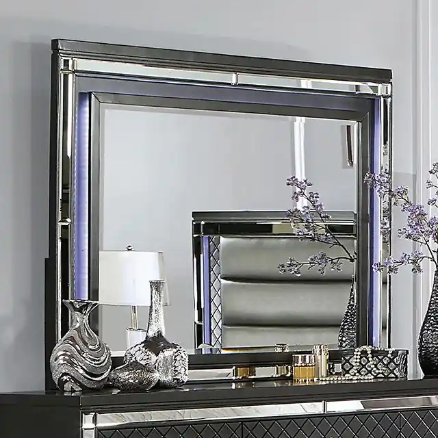 CALANDRIA Mirror w/ LED, Gray - FOA East