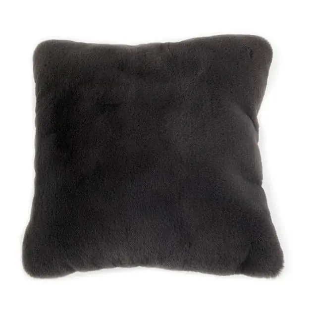 Caparica Charcoal 20" X 20" Pillow, Charcoal - FOA East