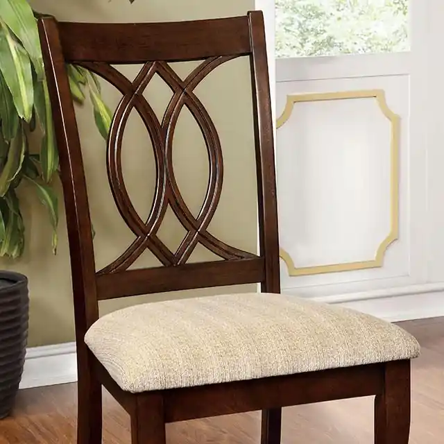 Carlisle Brown Cherry Side Chair (2/CTN) - FOA East