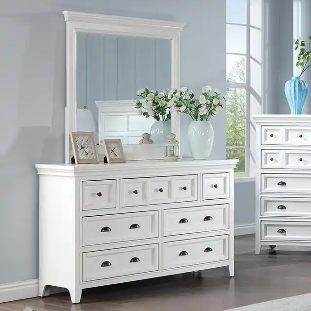 CASTILE Dresser, White - FOA East